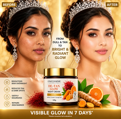 ONE CHARM 's Detan and Glow Night Cream